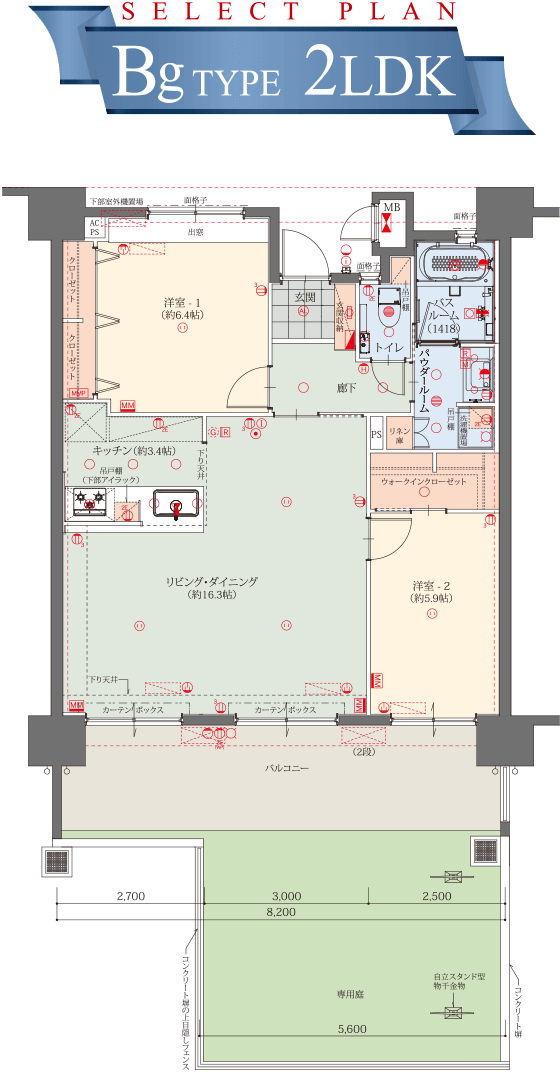 プレサンスロジェ名護宇茂佐ヴォール Bgtype SELECT PLAN