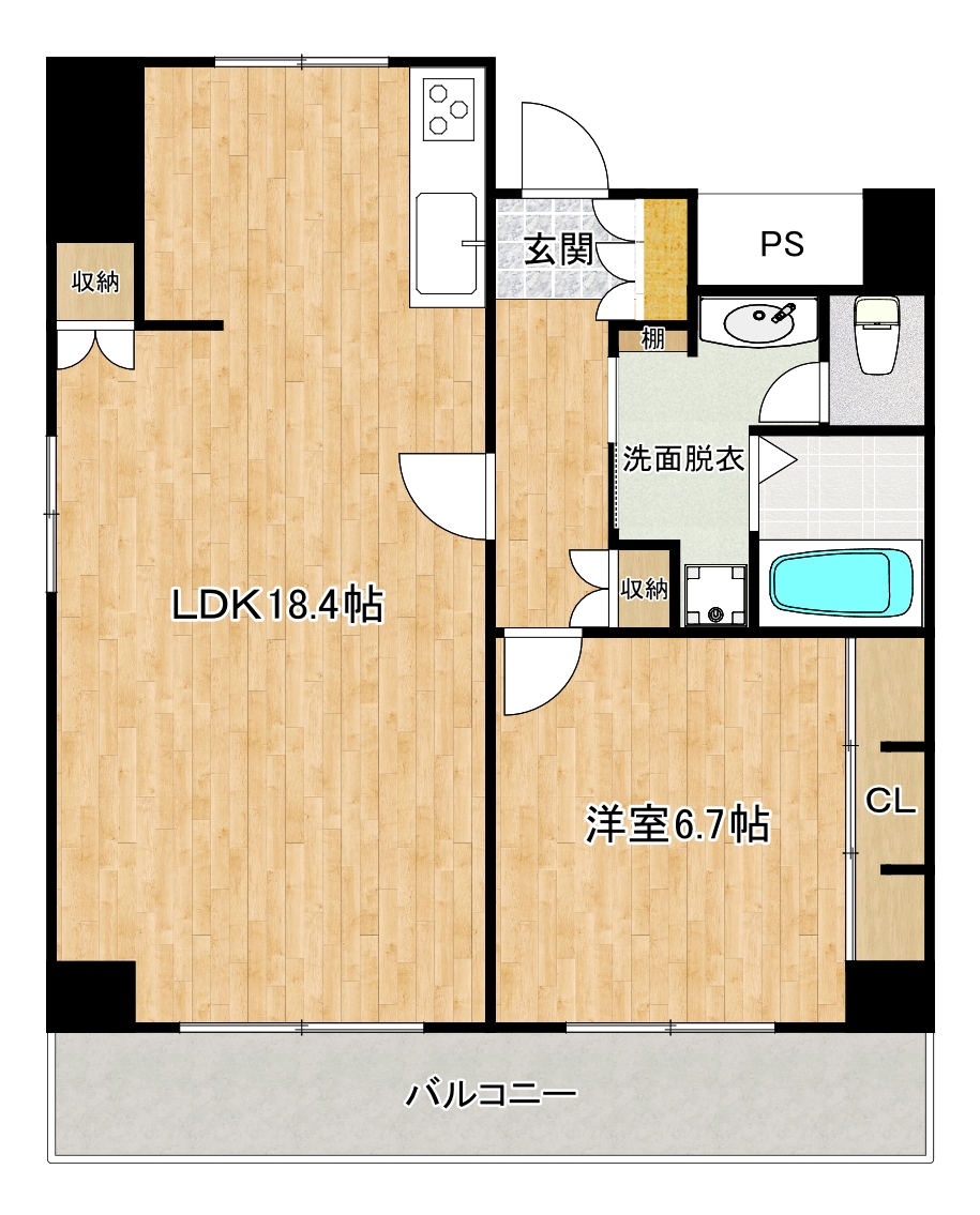 ライオンズマンション中之橋