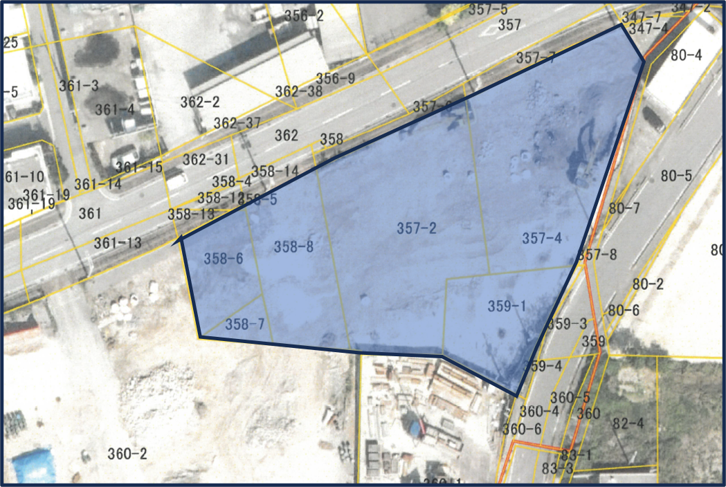 嘉手納町字水釜　売土地/4億7,800万円