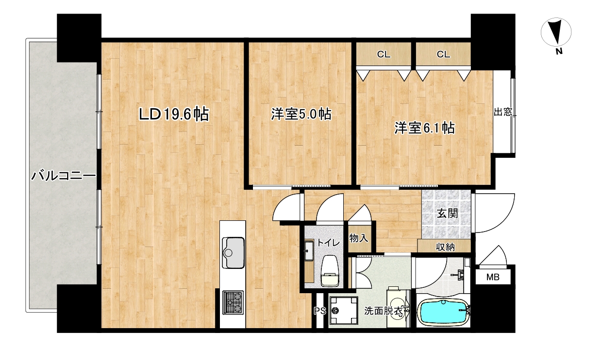 プレサンスロジェ松尾レーヴタワー 17階